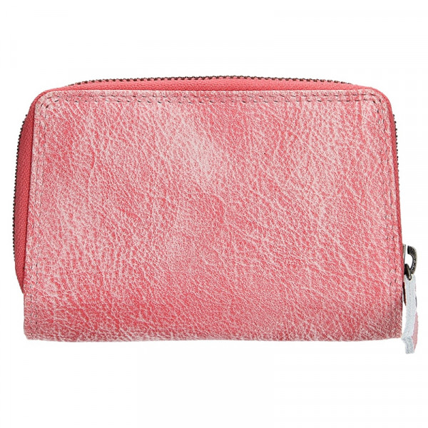 Női bőr pénztárca Lagen Lea - rózsaszín