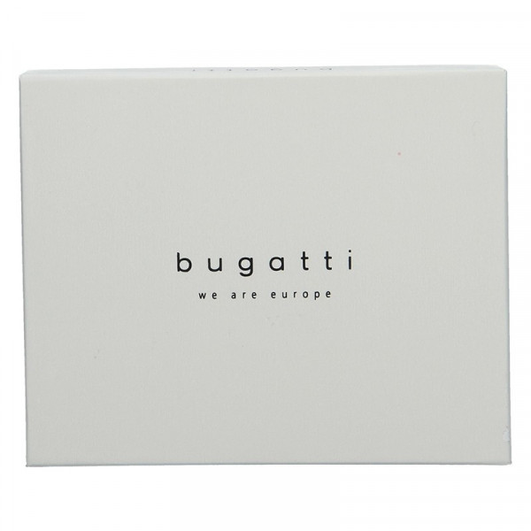 Férfi bőr pénztárca Bugatti RFID1 - konyak színű
