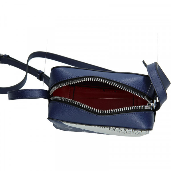 Calvin Klein női kis fröccsenő kereszt alakú táska - Kék