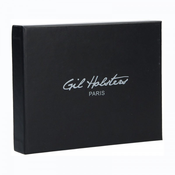 Férfi bőr pénztárca Gil Holsters G317444 - fekete