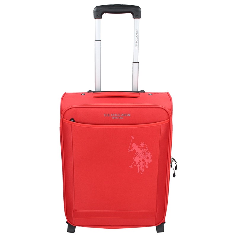 Kabinos bőrönd U.S. POLO ASSN. Kis - piros
