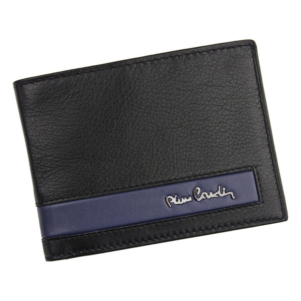Pánská kožená peněženka Pierre Cardin Roger - černo-červená