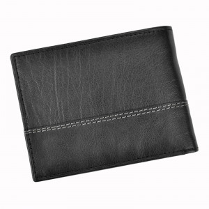 Pánská kožená peněženka Pierre Cardin Martin - černá
