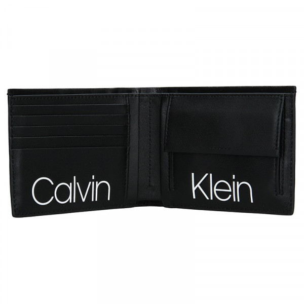 Férfi bőrtárca Calvin Klein Mell - fekete