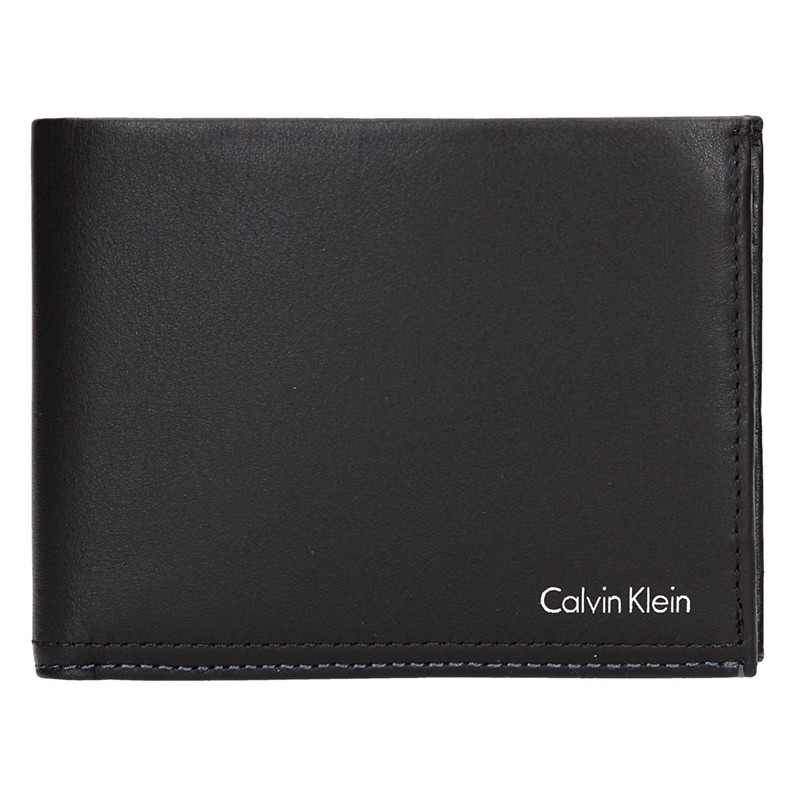 Calvin Klein Abel férfi bőr pénztárca - sötétbarna