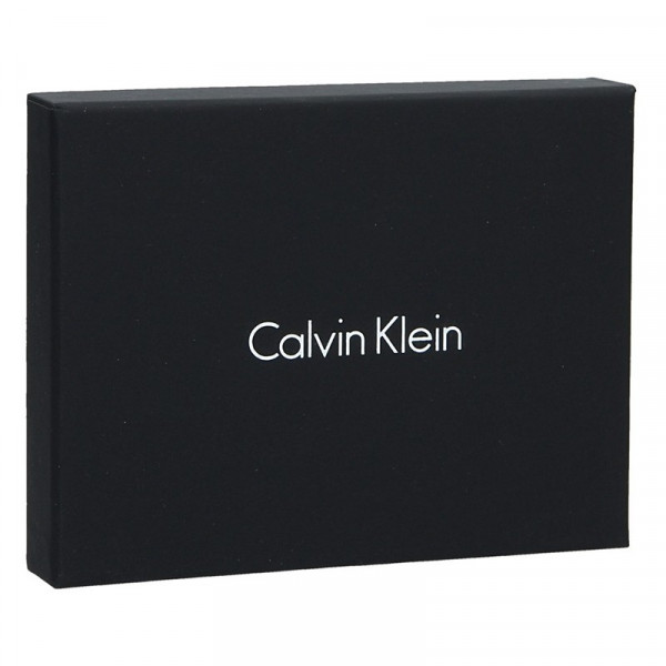 Férfi bőr pénztárca Calvin Klein Agard - fekete