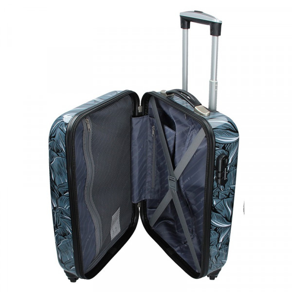 3 darabos Madisson Nice bőrönd készlet S,M,L - sötétkék