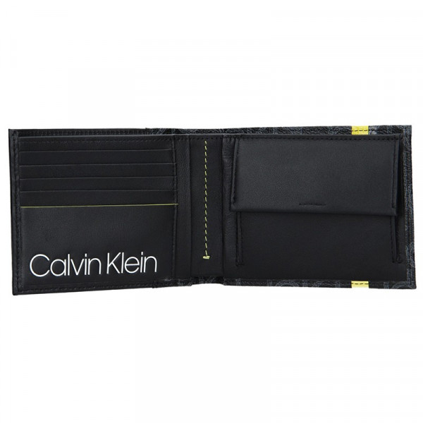 Calvin Klein Bruce férfi bőr pénztárca - fekete