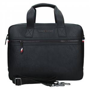 Tommy Hilfiger Favio férfi laptop táska - Fekete