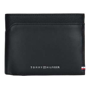 Pánská kožená peněženka Tommy Hilfiger Jimmy - černá