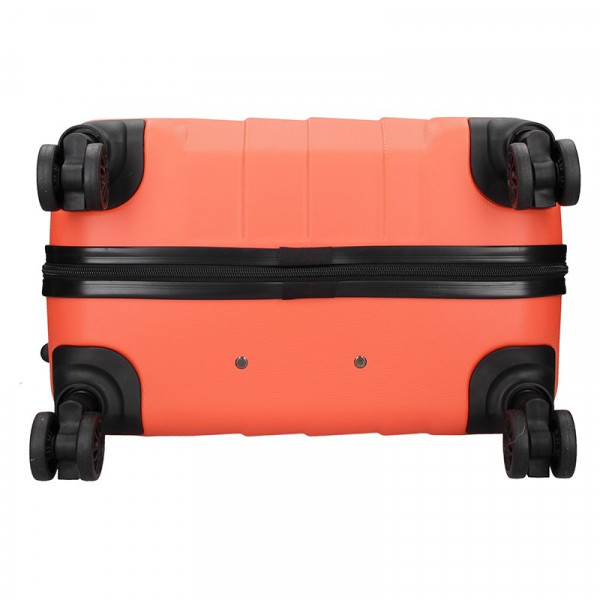 3 darabos Marina Galanti Reno Reno S, M, L bőrönd készlet - lazac színben