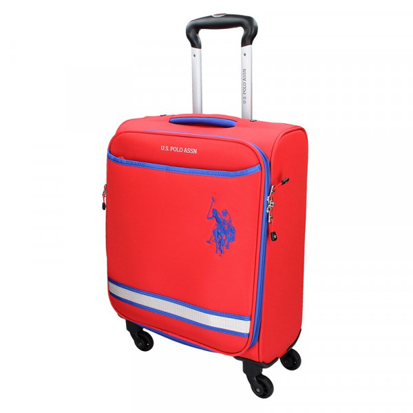 U.S. POLO ASSN Boston S kabinos bőrönd - piros