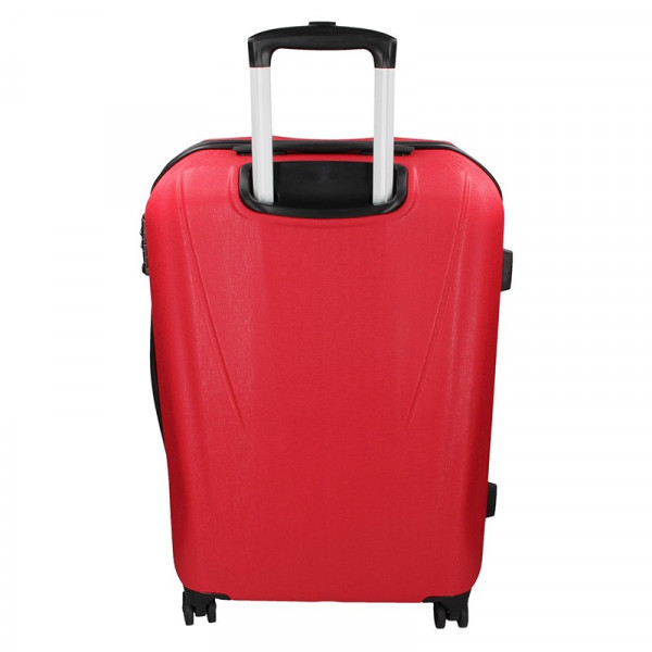 3 darabos Marina Galanti Fuerta bőrönd készlet S, M, L - sötétszürke színben