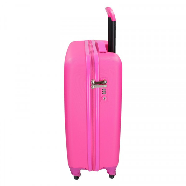 United Colors of Benetton Aura kabinos bőrönd - rózsaszín