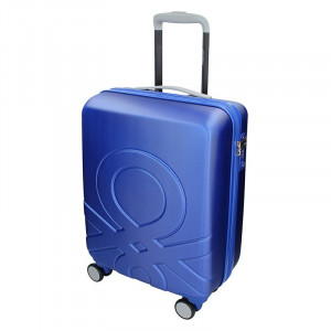 Kabinový cestovní kufr United Colors of Benetton Timis - modrá