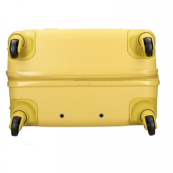 United Colors of Benetton Aura S kabinos bőrönd - sárga