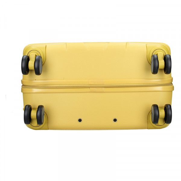 United Colors of Benetton Kanes S kabinos bőrönd - sárga
