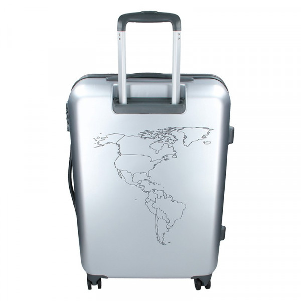 Ciak Roncato World M kabinos bőrönd - ezüst