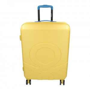 Sada 3 cestovních kufrů United Colors of Benetton Kanes S,M,L - žlutá