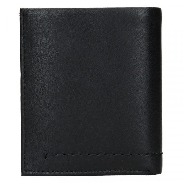 Férfi bőr Calvin Klein Hopper pénztárca - fekete