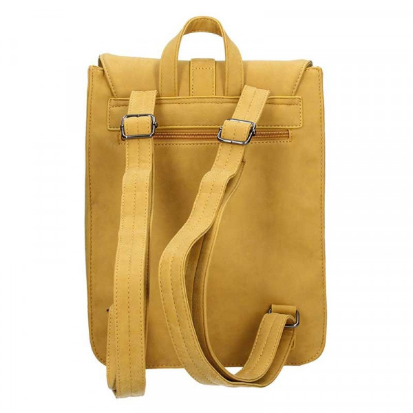 Modern női hátizsák Enrico Benetti Silva - sárga