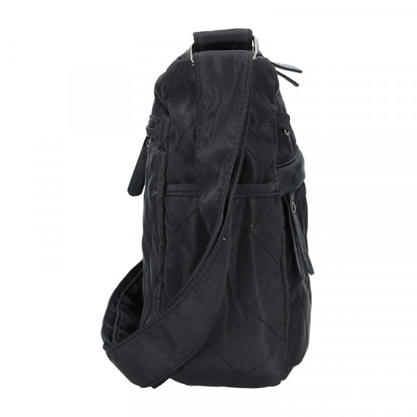 Női kereszt alakú táska Enrico Benetti 46098 - fekete