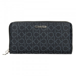 Női Calvin Klein Kaira pénztárca - fekete és szürke
