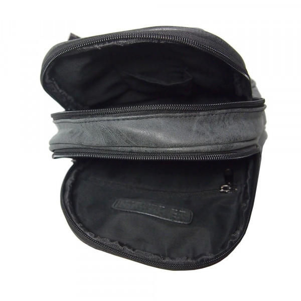 Modern női öko bőr hátizsák Enrico Benetti 66169 - fekete