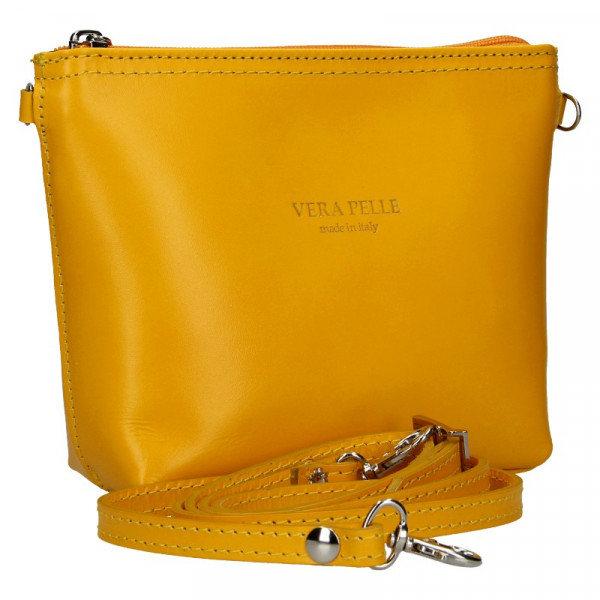 Női Vera Pelle Eliana táska - sárga