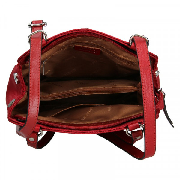 Női Katana Oleana hátizsákos kézitáska - piros