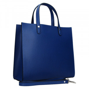 Dámská kožená kabelka Unidax Monarch - modrá