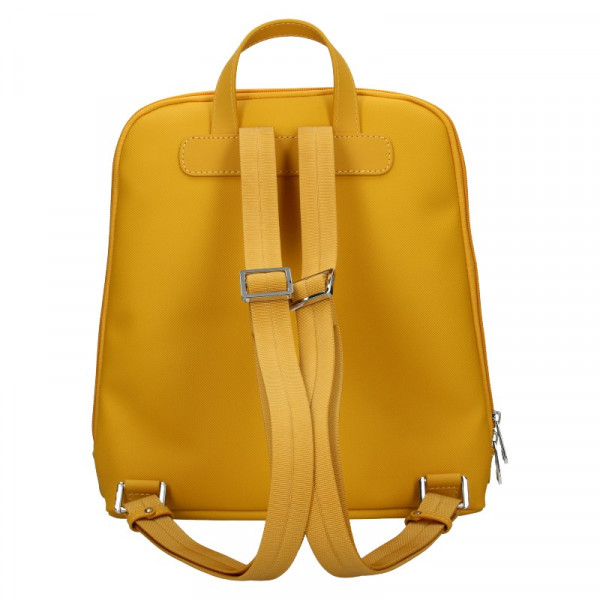 Női hátizsák Hexagona Bonia - sárga