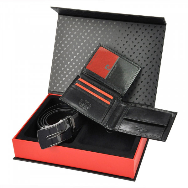 Pierre Cardin David luxus férfi ajándékcsomag - fekete