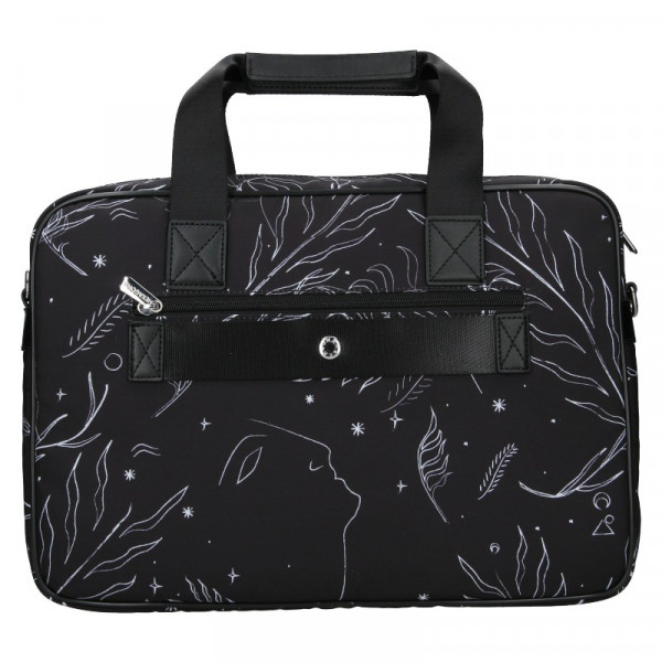 Hexagona Flow női laptop táska - Fekete