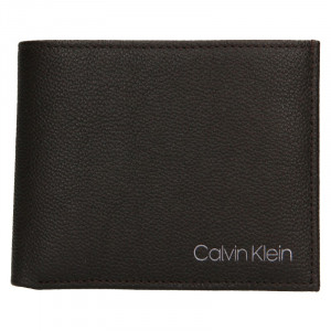 Férfi bőr Calvin Klein Bifold pénztárca - barna