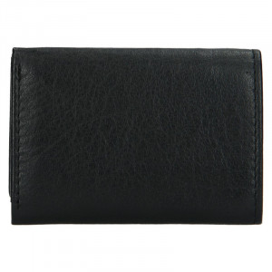 Dámská kožená slim peněženka Lagen Mellba - černá