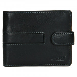 Pánská kožená peněženka Lagen Vander - černá