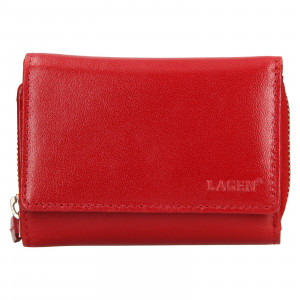 Női bőrtárca Lagen Laura - piros