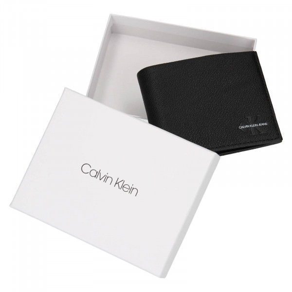 Calvin Klein Seba férfi bőr pénztárca - fekete