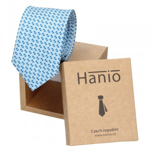 Férfi nyakkendő Hanio Broby - kék