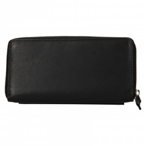 Dámská kožená peněženka SendiDesign Julie - černá