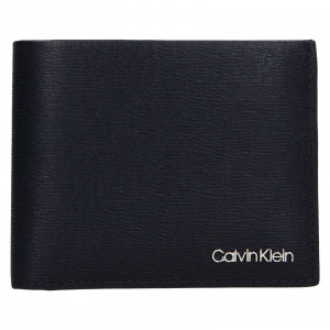 Férfi bőrtárca Calvin Klein Boleslav - sötétkék