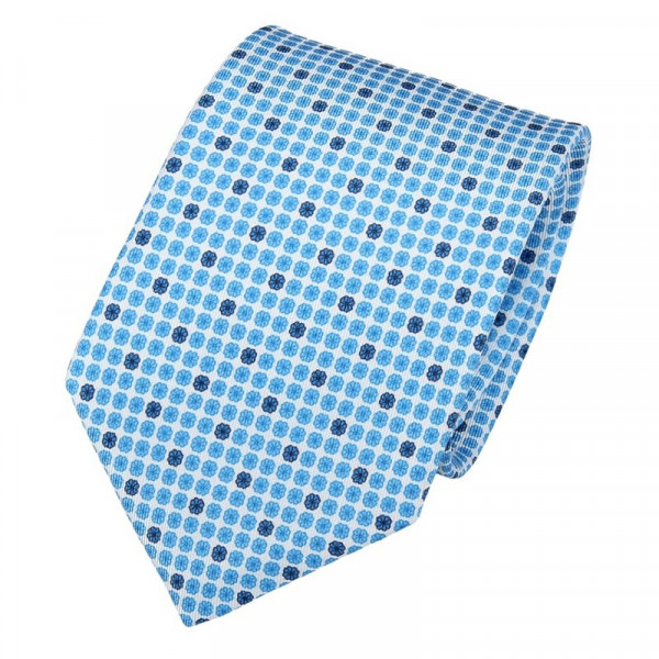 Férfi selyem nyakkendő Hanio Adam - kék