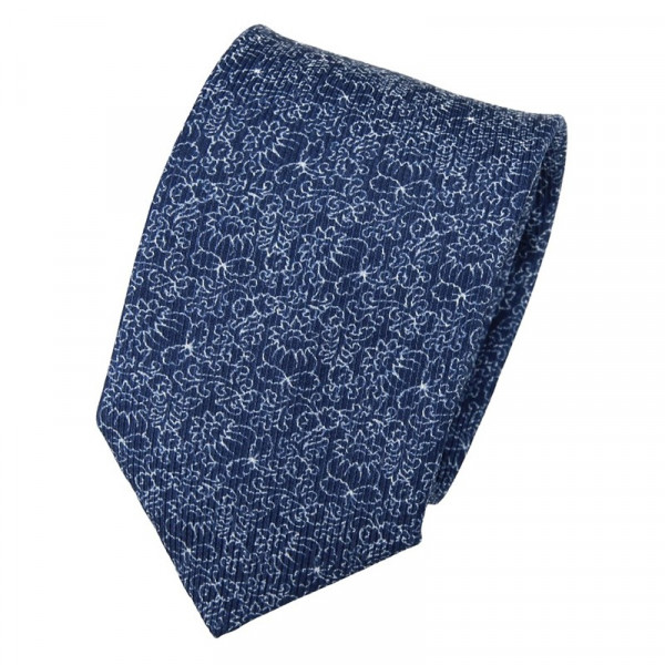 Férfi selyem nyakkendő Hanio Tibor - kék