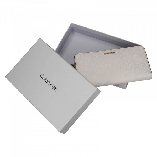 Női Calvin Klein Olivia pénztárca - krém színű