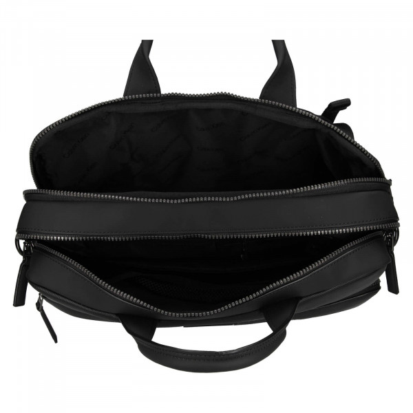 Férfi Calvin Klein Mertl laptop táska - fekete 