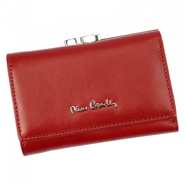 Dámská kožená peněženka Pierre Cardin Viliama - červená