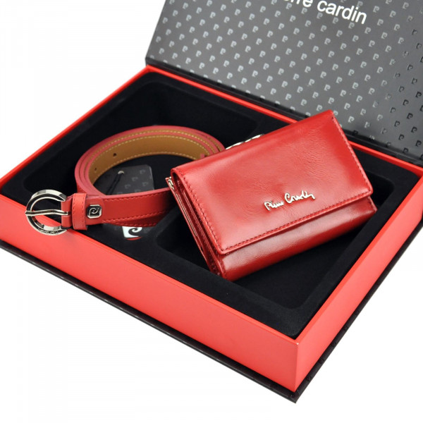 Luxus női ajándékkészlet Pierre Cardin Marrie - piros