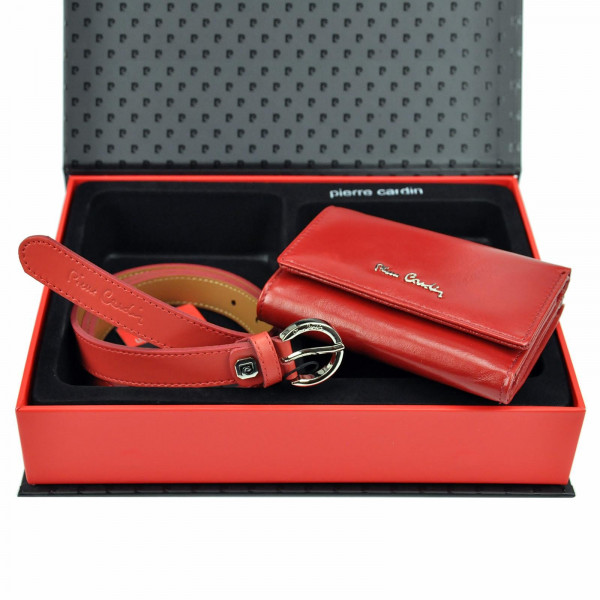 Luxus női ajándékkészlet Pierre Cardin Marrie - piros