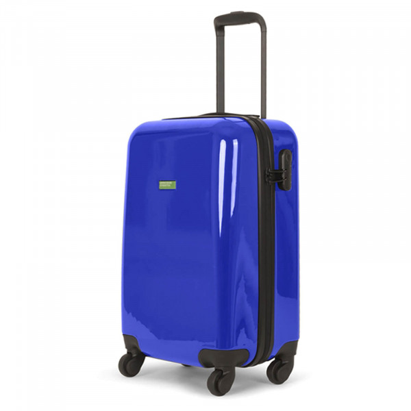 Utazási bőrönd United Colors of Benetton Coconut M - kék